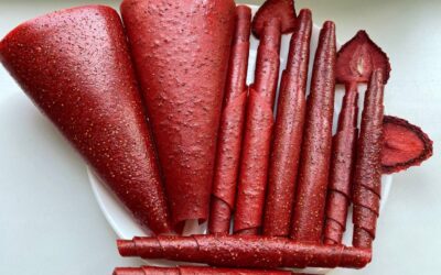 Strawberry Fruit Roll-Ups Recipe for a Food Dehydrator